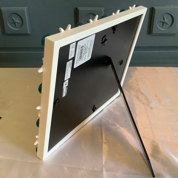8x10 Star fish and sea blue glass picture frame - Picture 4 of 6